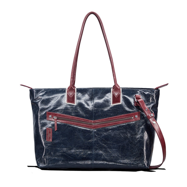 MEN'S MICHELETTO l LEATHER CARRY-ALL DUFFLE BAG