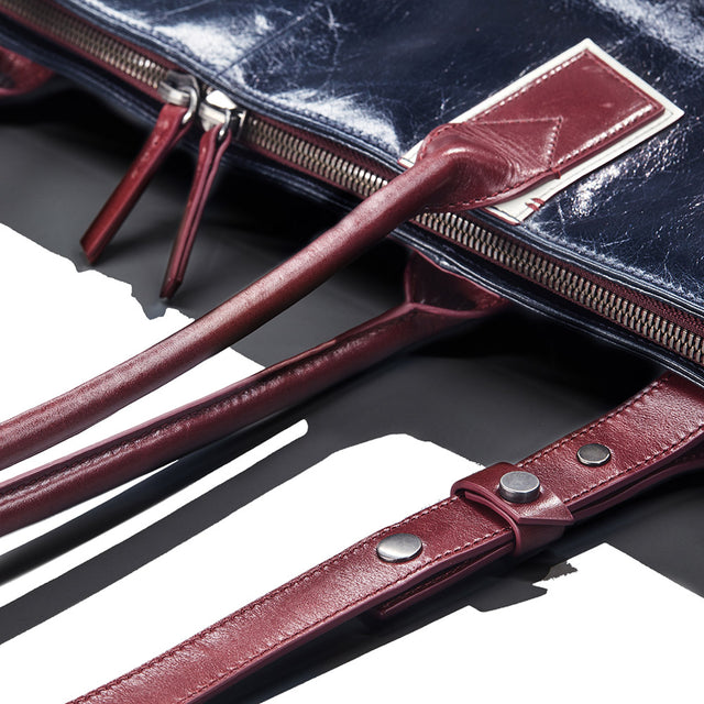 MEN'S MICHELETTO l LEATHER CARRY-ALL DUFFLE BAG