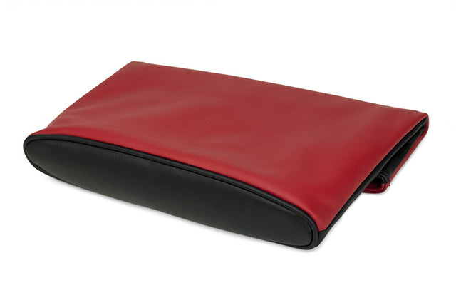 WOMEN'S AMIRA | REVERSIBLE FOLD-OVER LEATHER CLUTCH