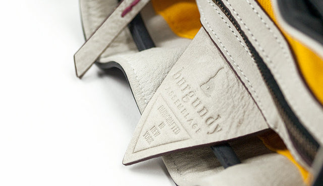 WOMEN'S BLOOP LEATHER BUCKET BAG