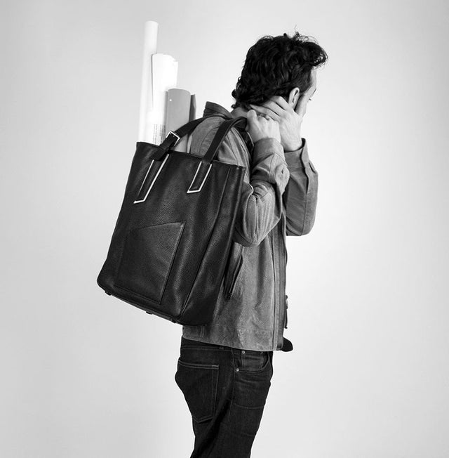 LA MAIN GAUCHE | LEATHER LARGE TOTE