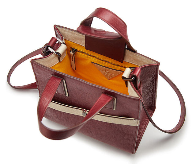 WOMEN'S TIEN | LEATHER SMALL TOTE
